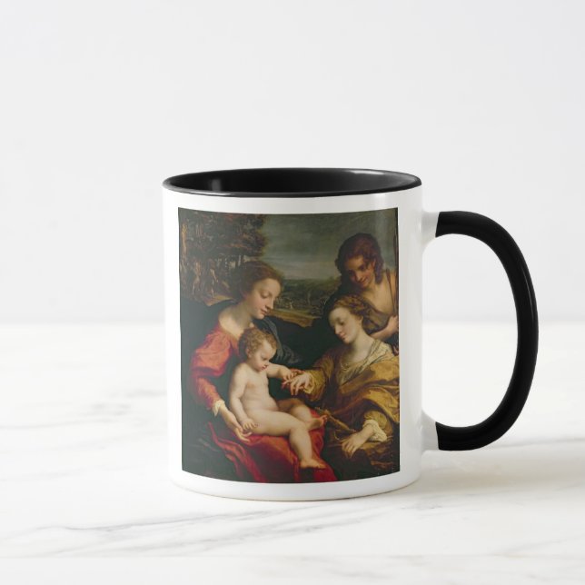 Det Mystic giftermål av St. Catherine av Mugg (Höger)