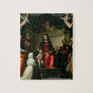 Det Mystic giftermål av St. Catherine av Siena me Pussel
