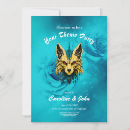 Det mystiska rävhuvudet, ädel och mystisk inbjudningar