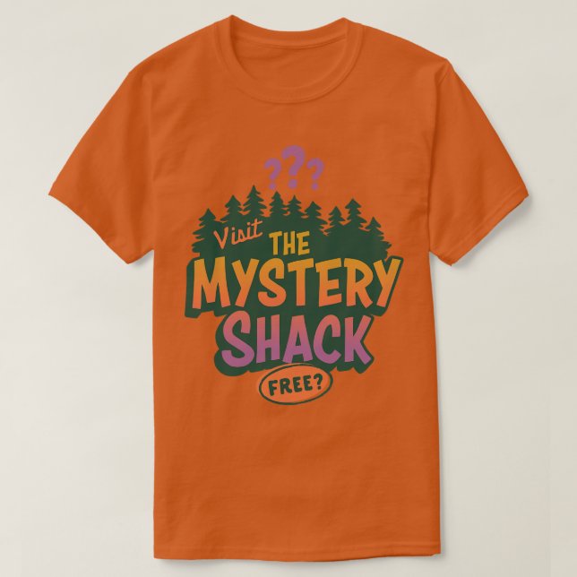 Det mystiska sätet t shirt (Design framsida)