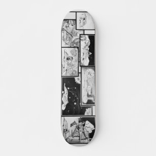 Det mystiskt mini skateboard bräda 18,5 cm