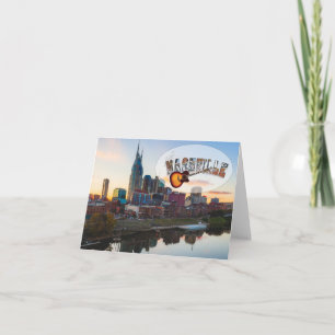 Det Nashville centra noterar kortet, inklusive Kort