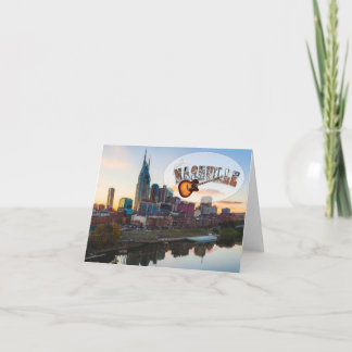 Det Nashville centra noterar kortet, inklusive Kort