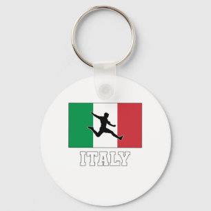 Det nationella fotbollslaget i italien nyckelring