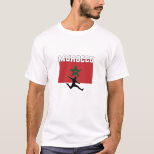 Det nationella fotbollslaget Morrocco T Shirt
