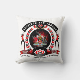 Det nationella Pridet Trinidad & Tobago Emblem om Kudde