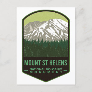 Det nationella Volcanic-monumentet i Saint Helens Vykort