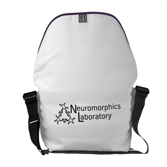 Det Neuromorphics labbet hänger lös Messenger Bag (Öppen Baksida)