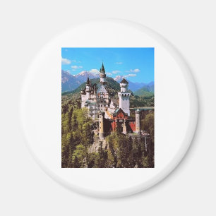 det neuschwanstein slottet - tyskland magnet
