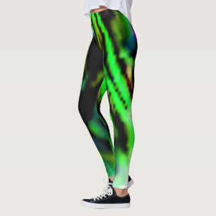 Det nordliga ljuset av hoppdamasker leggings