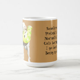 Det normala är den tråkiga kaffemuggen kaffemugg