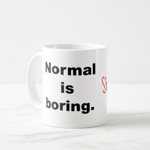 Det normala borrar muggen kaffemugg
