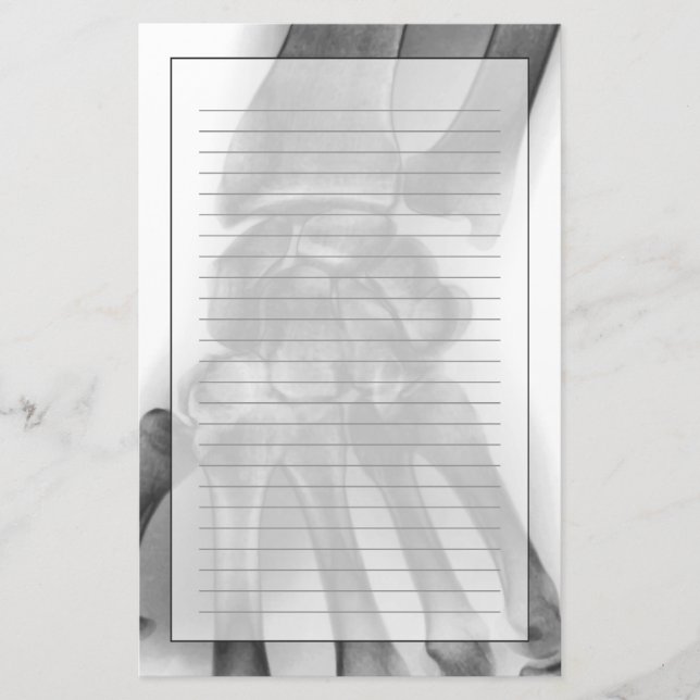 Det normalawristen, röntgar brevpapper (Framsida)