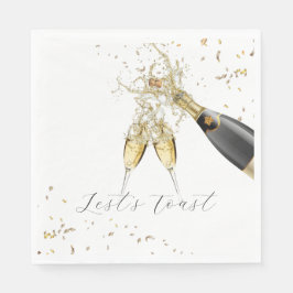 Det nya året Party Pappersservett