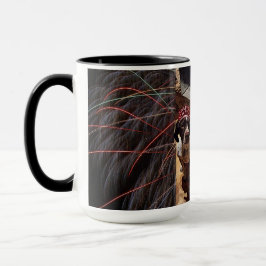 Det nya årets Fireworks Combo Mugg i Kväll Party