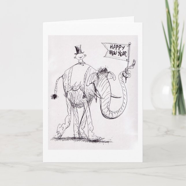 Det nya årets kort (Framsida)