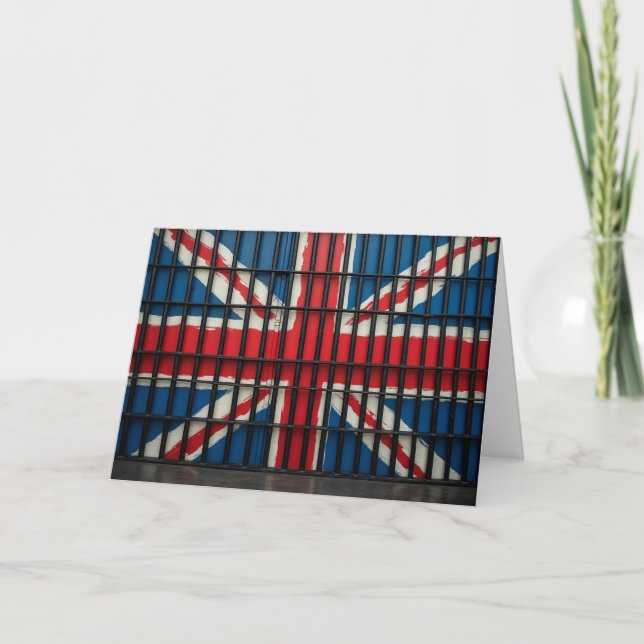 Det nya brittiska hälsningskortet helgkort (Framsida)