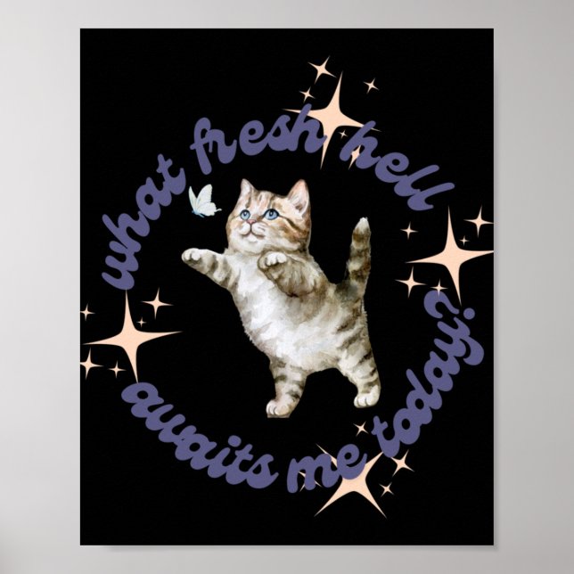 Det nya helvetet väntar mig i dag poster (Framsidan)