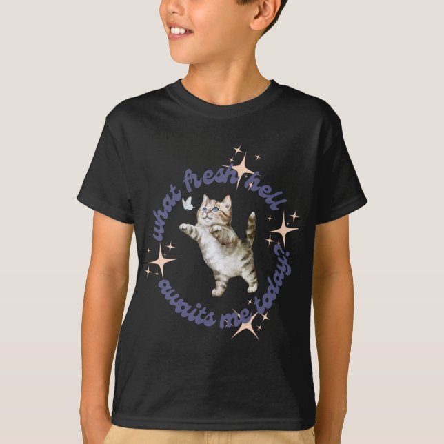 Det nya helvetet väntar mig i dag t shirt (Framsida)