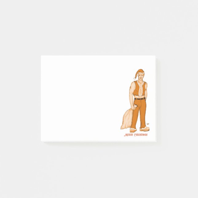 Det nya Jultomten - God jul! Post-it Block (Framsida)