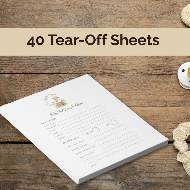 Det nya kapitlet om spel för förutsägelse i baby b anteckningsblock (Skapare uppladdad)