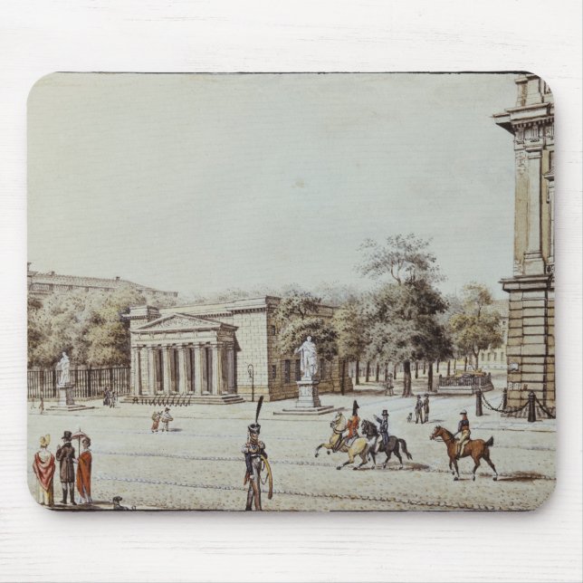 Det nya klockahuset, bredvid armouryen, Berlin Musmatta (Framsidan)