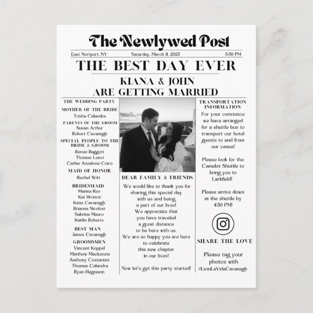 Det nya lyft-postmeddelandet vykort (Framsida)