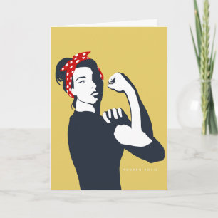 Det nya rosie-anteckningskortet (Riveter) Kort