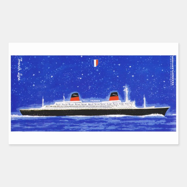 Det nya ss-Frankriket Rektangulärt Klistermärke (Framsida)