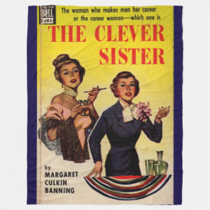 Det nya täcket för Clever Sister 1950-talsmassa Fleecefilt