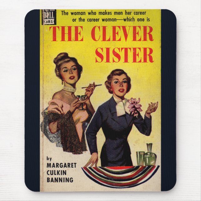 Det nya täcket för Clever Sister 1950-talsmassa Musmatta (Framsidan)