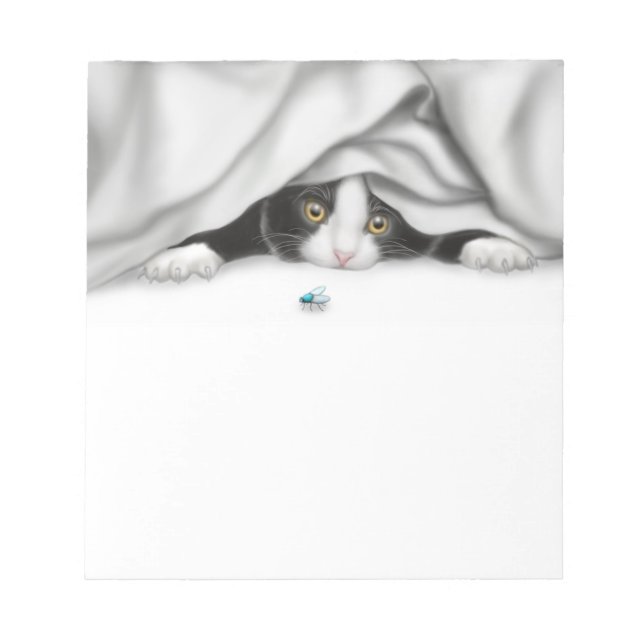 Det Nyfikna Kitten-Anteckningsblocket Anteckningsblock (Framsida)