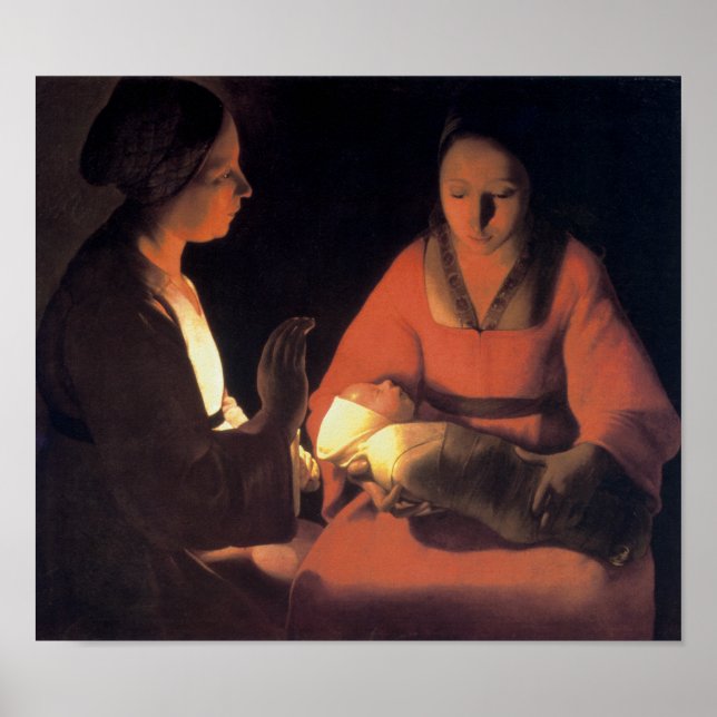 Det nyfödda barnet poster (Framsidan)