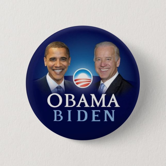 Det Obama Biden valet 2012 knäppas Knapp (Framsida)