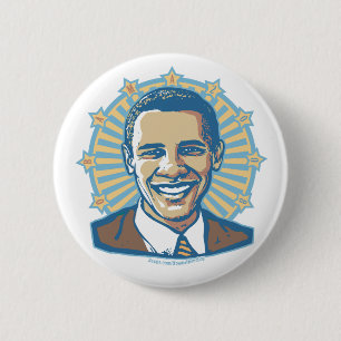 Det Obama gloriaporträtt knäppas Knapp