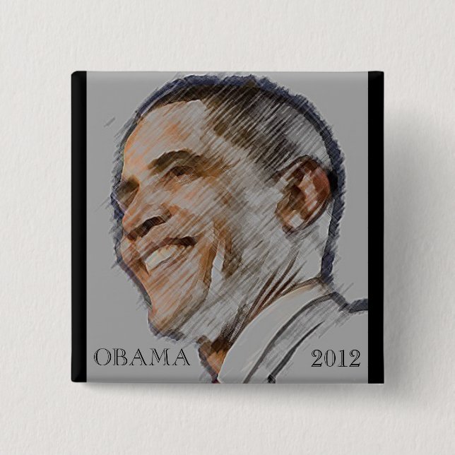 Det Obama valet 2012 knäppas Knapp (Framsida)