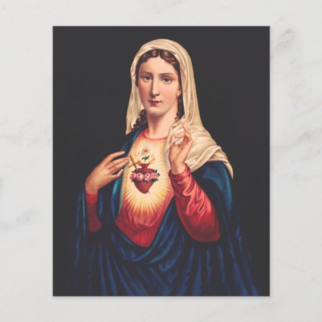 Det obefläckade hjärtat av Maria (Framsida)