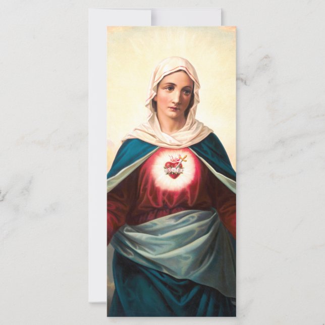 Det obefläckade hjärtat av Maria (Framsida)