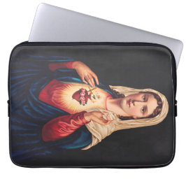 Det obefläckade hjärtat Maria Laptop Fodral