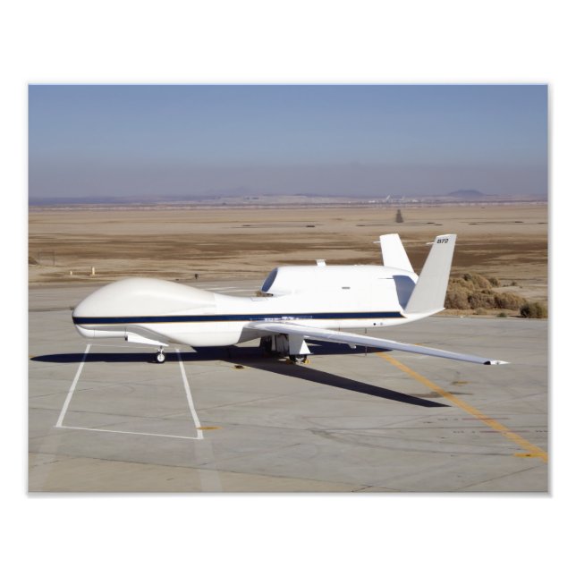 Det obemannade planet Global Hawk Fototryck (Framsidan)