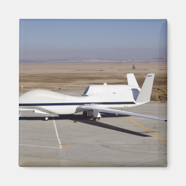 Det obemannade planet Global Hawk Magnet (Framsidan)