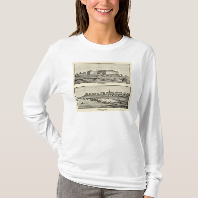 Det Oceanic, Appledore hus Tee Shirt (Framsida)