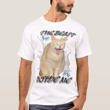 Det odjuret inom mig rolig meme katt tröja
