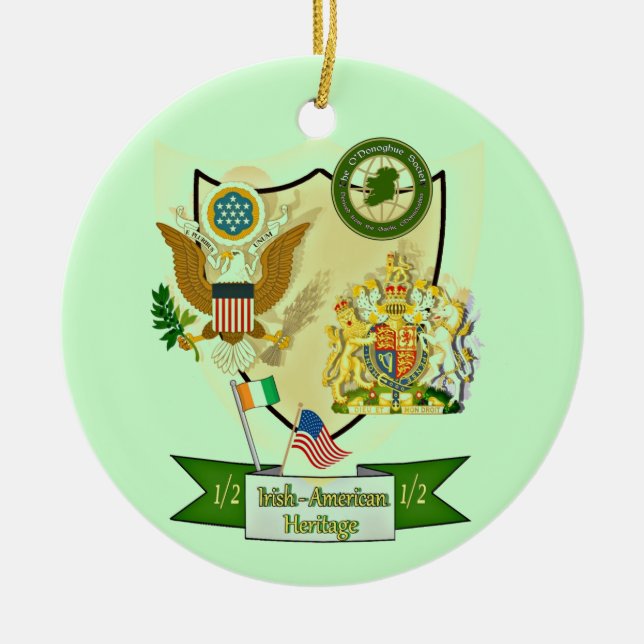 Det O'Donoghue samhället Julgransprydnad Keramik (Framsidan)