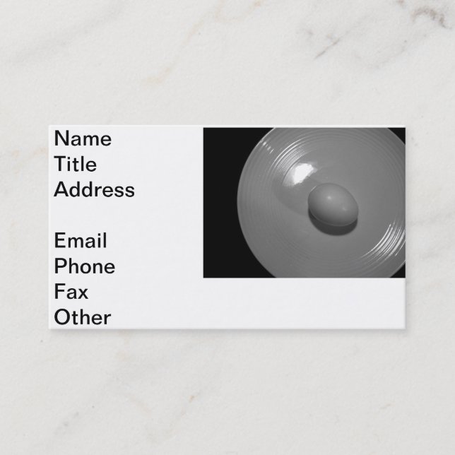 Det oerhörda ätligt visitkort (Framsida)