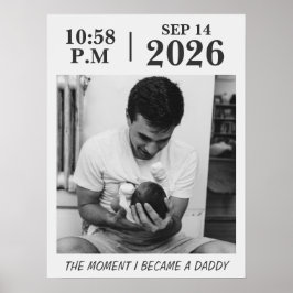 Det ögonblick jag blev Pappa, Personligens födelse Poster