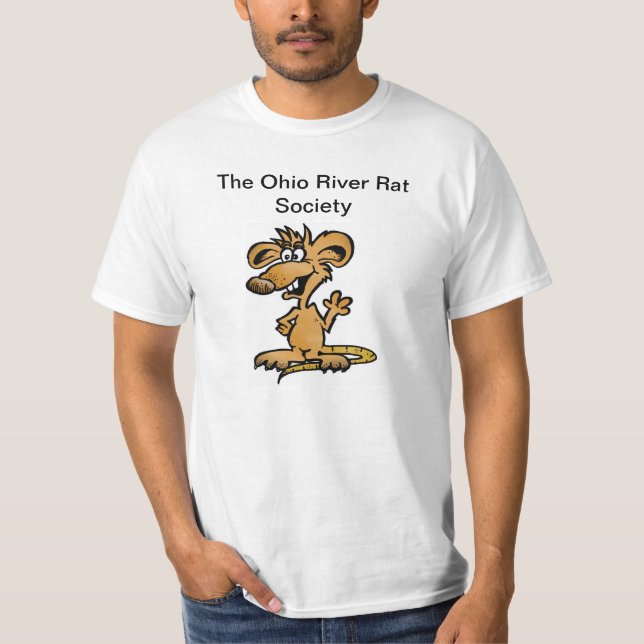 Det Ohio River råttasamhället T-shirt (Framsida)