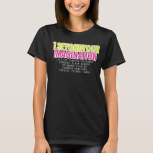 Det okända din fantasiT-tröja T Shirt