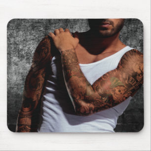 Det okända fördärvar konstverk Mousepad Musmatta