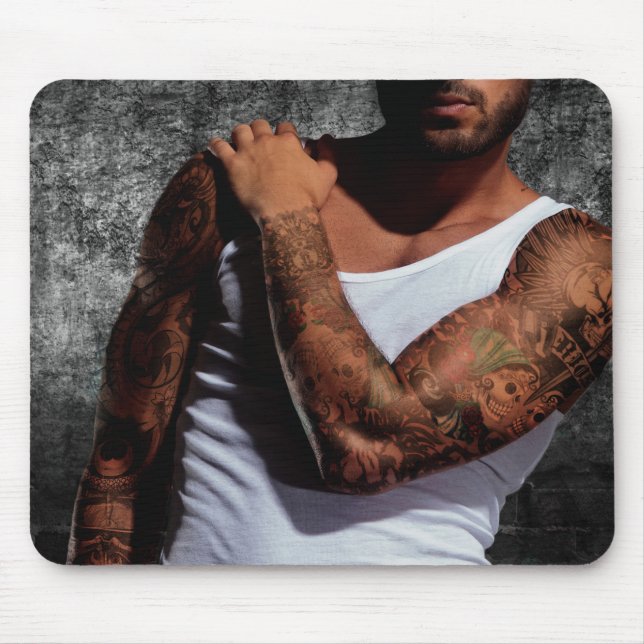 Det okända fördärvar konstverk Mousepad Musmatta (Framsidan)